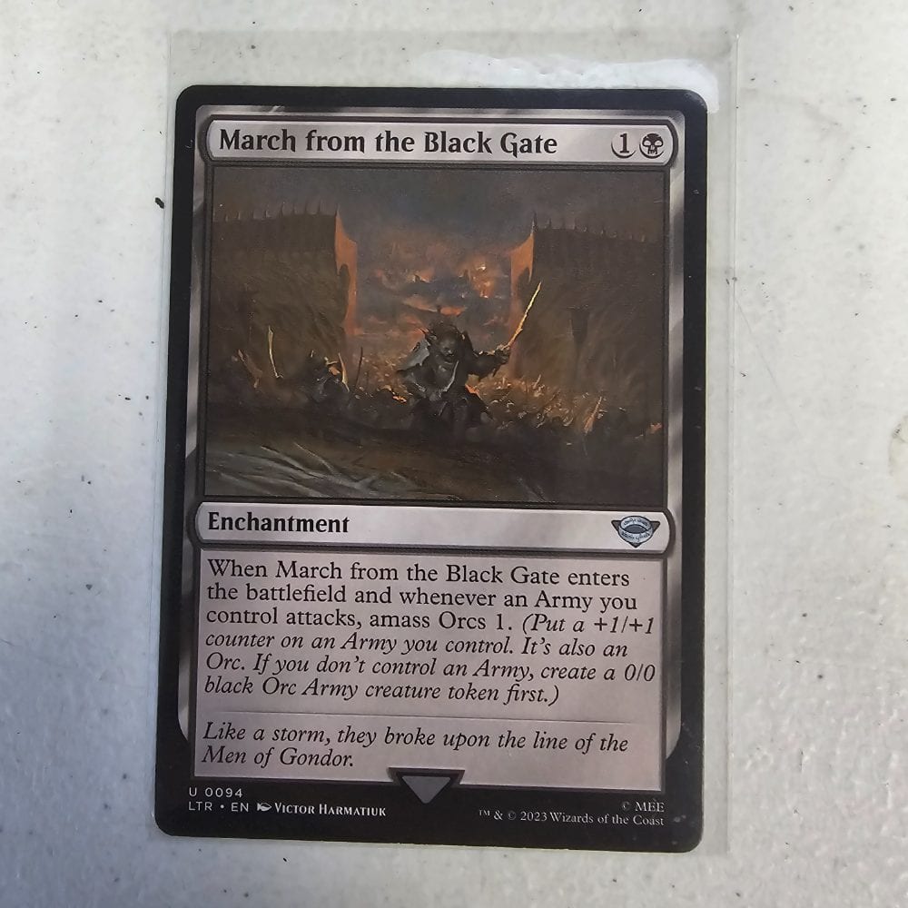 March from the Black Gate