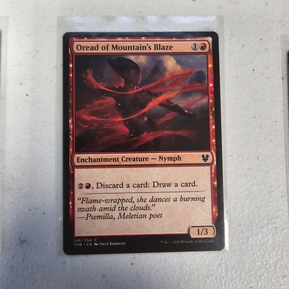 Oread of Mountain's Blaze