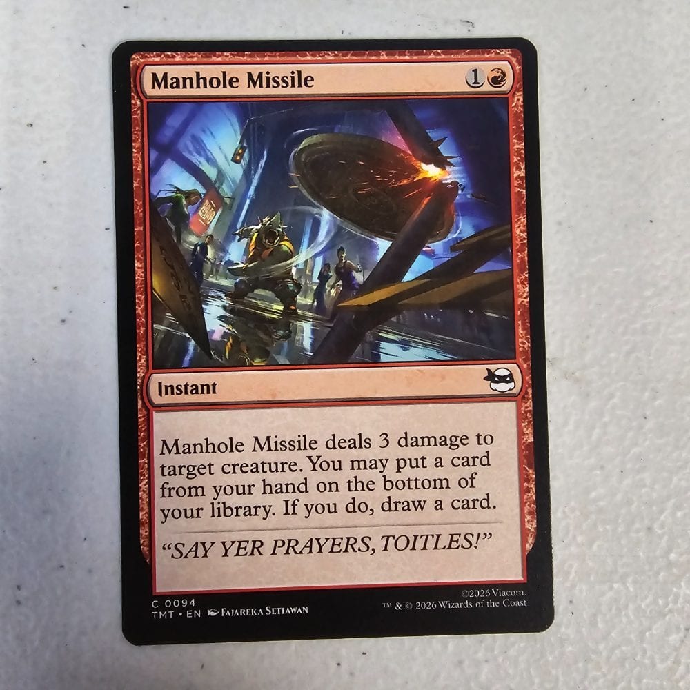 Manhole Missile