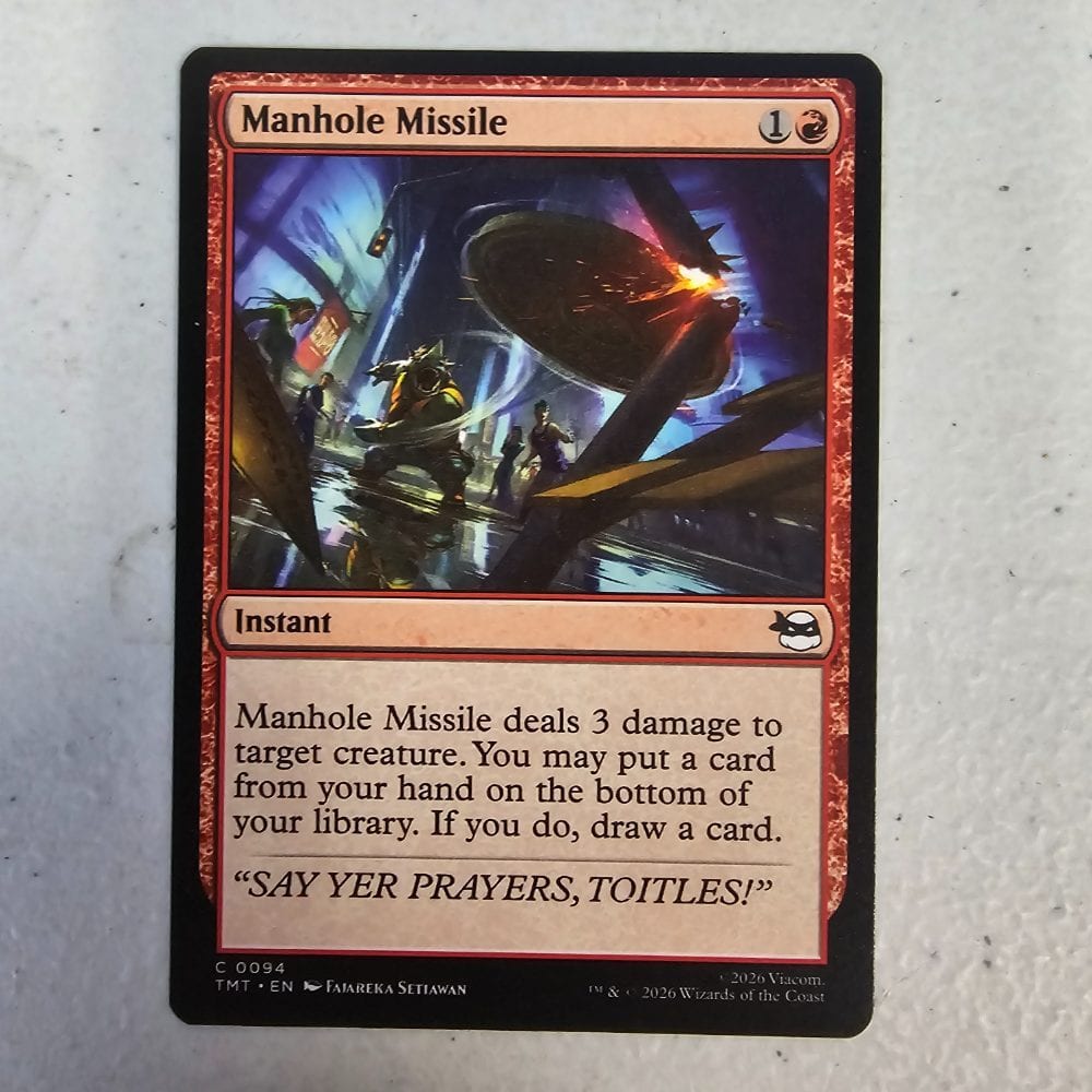 Manhole Missile